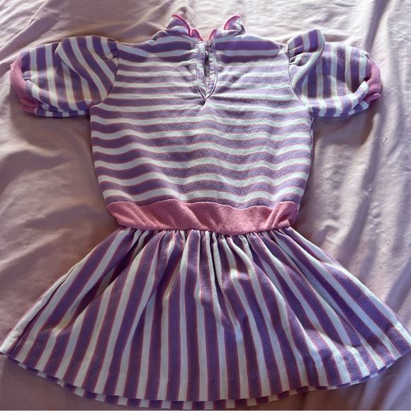 Vintage Cabbage Patch Kids Striped Dress - Picture 4 of 4